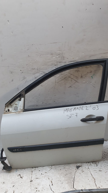 Usa / Portiera Stanga Fata Renault Megane 2 2002-2010 Alb