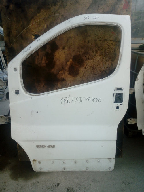 Usa / Portiera Stanga Fata Renault Trafic 2 2001-2014 Alb