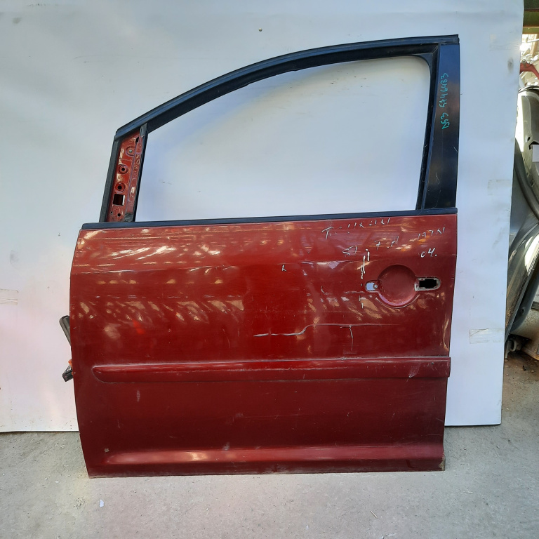 Usa / Portiera Stanga,fata,Rosu VW TOURAN (1T) 2003 - 2010