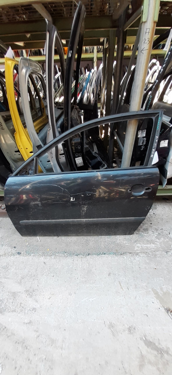 Usa / Portiera Stanga Fata Seat Ibiza Mk4 (6L) 2002-2008 Negru
