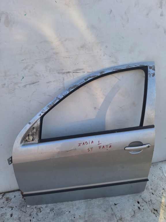 Usa / Portiera Stanga Fata Skoda Fabia 1 1999-2007 Gri