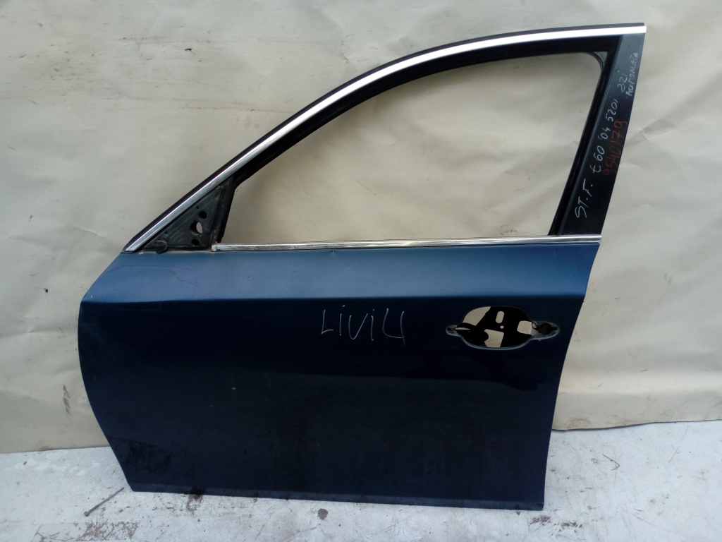Usa / Portiera Stanga,fata,Verde,Gri BMW 5 (E60, E61) 2003 - 2010
