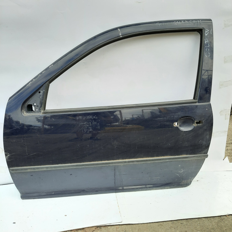 Usa / Portiera Stanga Fata Vw Golf 4 1997-2004 Albastru Coupe / 2 Portiere