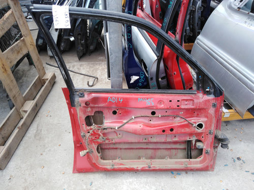 Usa / Portiera Stanga Fata Vw Passat B3 1988-1993 Rosu