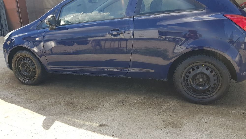 Usa portiera stanga Opel Corsa D 2 usi Z20Z albastru 2006-2014
