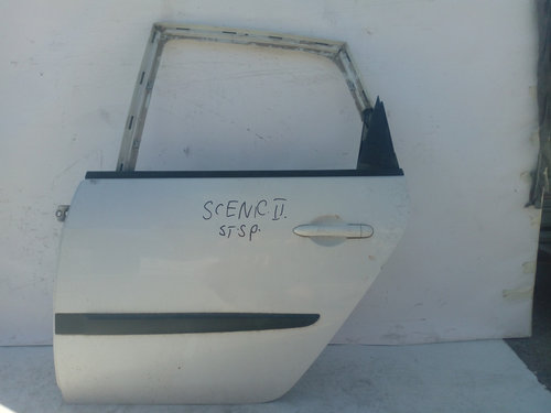 Usa / Portiera Stanga,spate,Alb Renault GRAND SCENIC 2 2004 - 2022