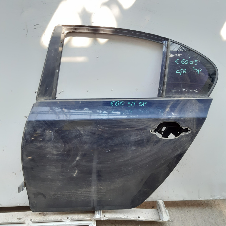 Usa / Portiera Stanga,spate,Albastru BMW 5 (E60, E61) 2003 - 2010