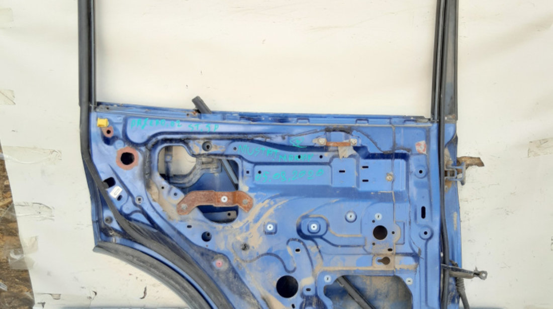Usa / Portiera Stanga,spate,Albastru Mitsubishi PAJERO 3 (V60) 1999 - 2007