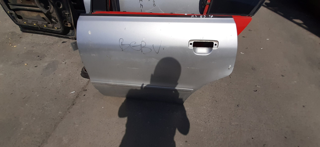 Usa / Portiera Stanga Spate Audi A4 B5 (8D) 1994-2001 Alb Gri