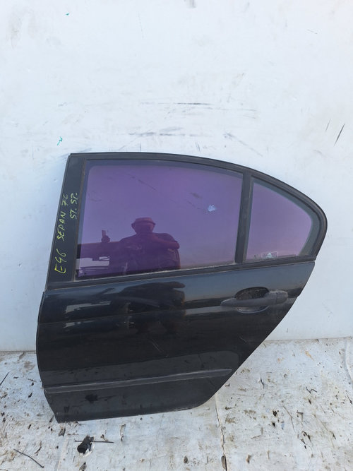 Usa / Portiera Stanga Spate Bmw 3 (E46) 1998-2007 Negru