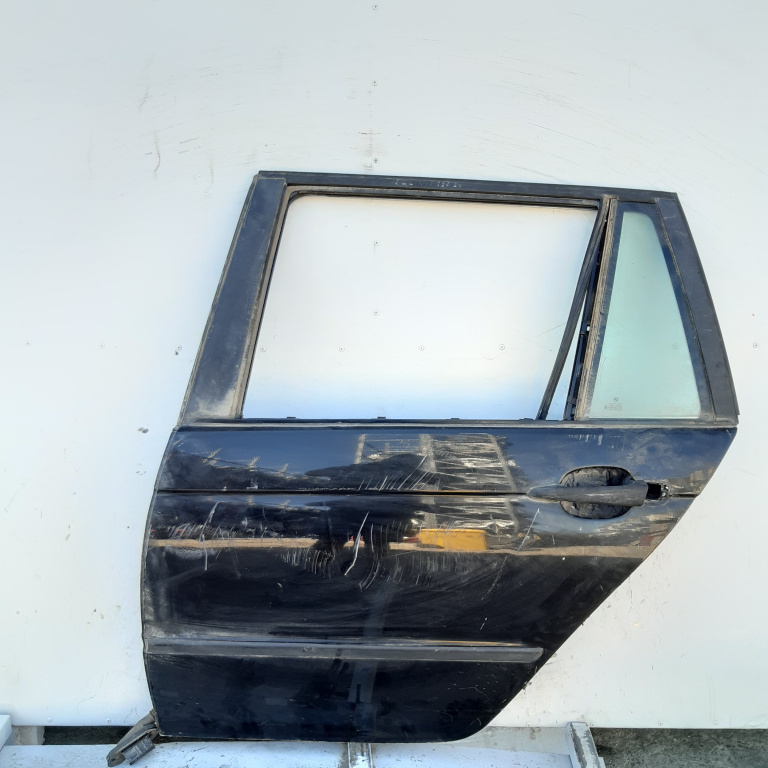 Usa / Portiera Stanga Spate Bmw 3 (E46) 1998-2007 Negru Sedan / Berlina