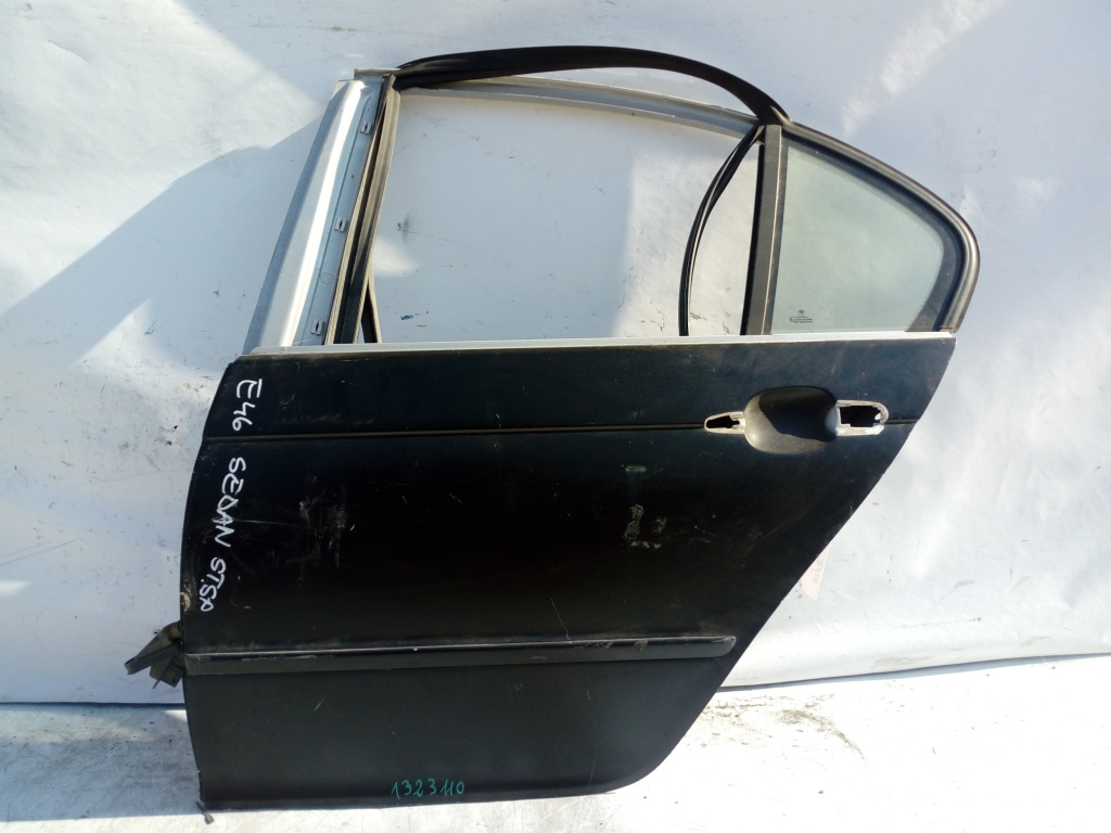 Usa / Portiera Stanga Spate Bmw 3 (E46) 1998-2007 Negru
