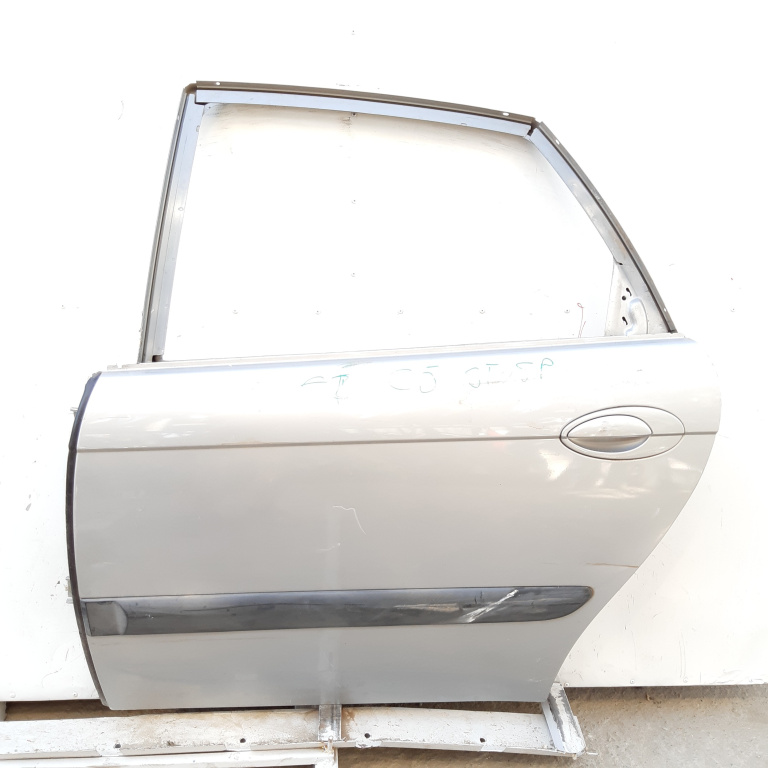 Usa / Portiera Stanga Spate Citroen C5 (Dc, De, Rc, Re) 2001-2008 Gri