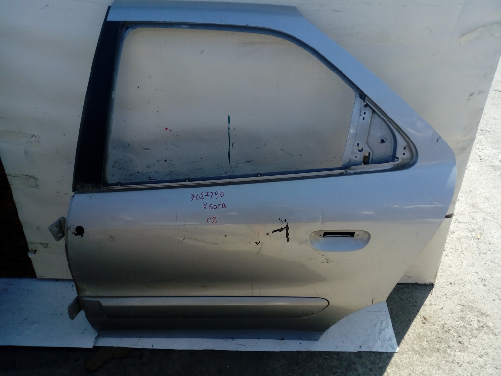 Usa / Portiera Stanga Spate Citroen Xsara (N0, N1, N2) 1997-2006 Gri