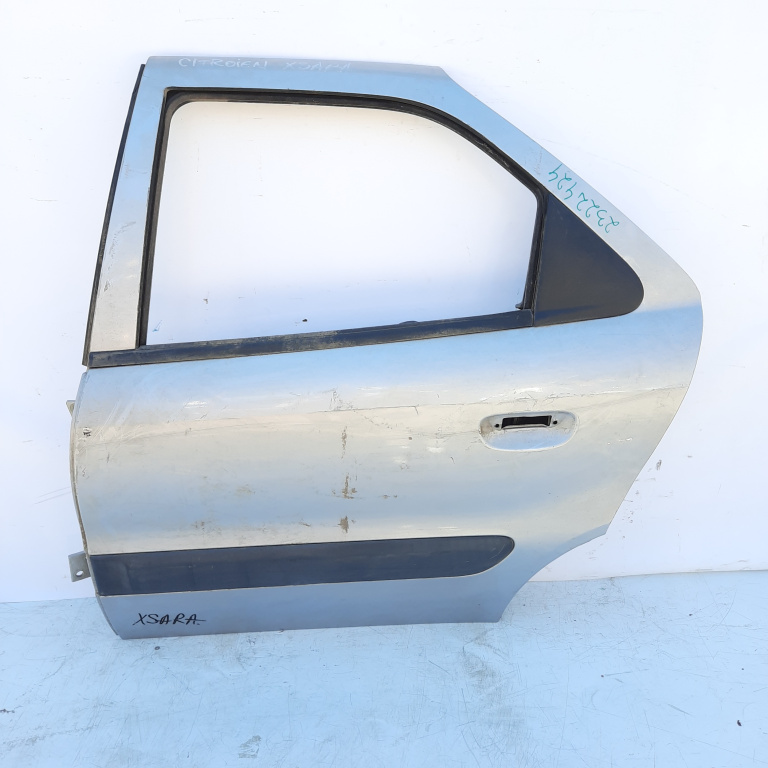 Usa / Portiera Stanga Spate Citroen Xsara (N0, N1, N2) 1997-2006 Alb Gri