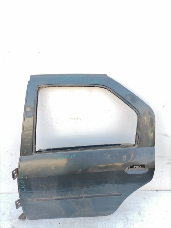 Usa / Portiera Stanga Spate Dacia Logan (Ls) 2004-2012 Negru Sedan / Berlina