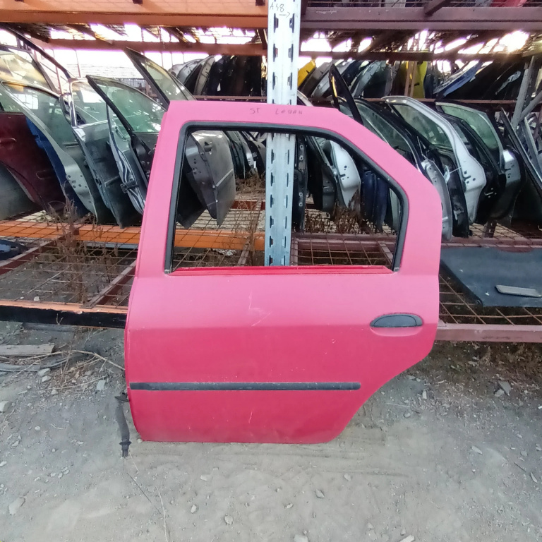 Usa / Portiera Stanga Spate Dacia Logan (Ls) 2004-2012 Rosu