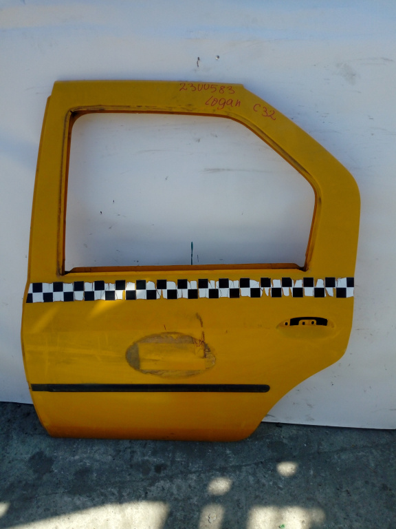 Usa / Portiera Stanga Spate Dacia Logan (Ls) 2004-2012 Portocaliu