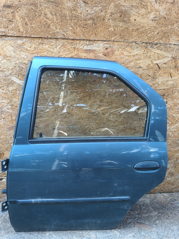 Usa / Portiera Stanga Spate Dacia Logan (Ls) 2004-2012 Verde Sedan / Berlina