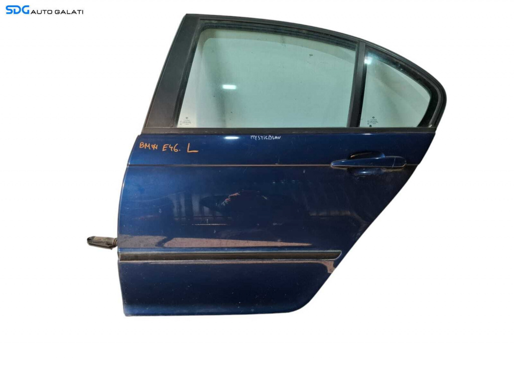 Usa Portiera Stanga Spate Dezechipata BMW Seria 3 E46 Berlina Sedan 1998 - 2006 Culoare Mysticblau [LC0021]