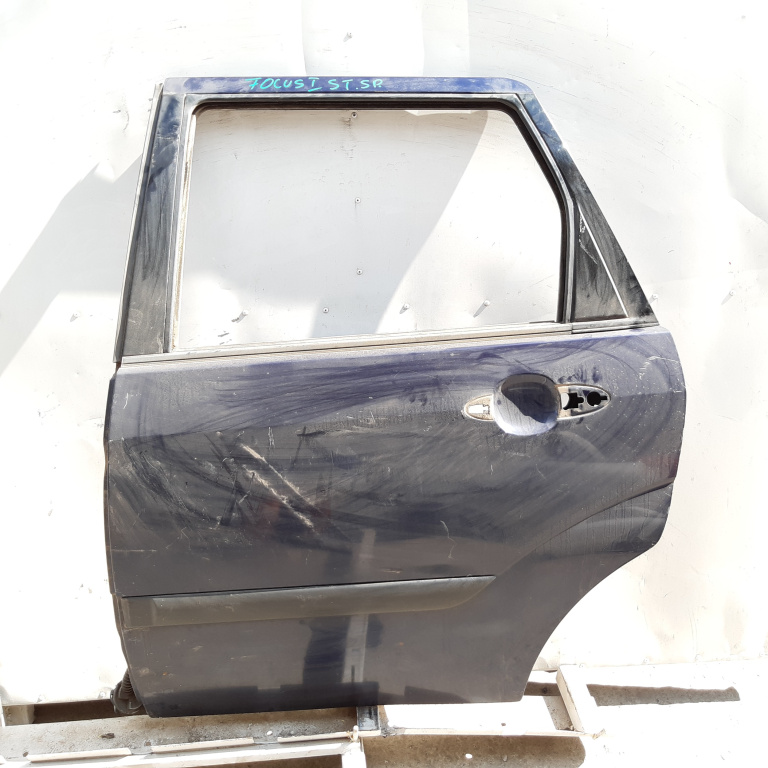 Usa / Portiera Stanga Spate Ford Focus Mk 1 1998-2004 Albastru