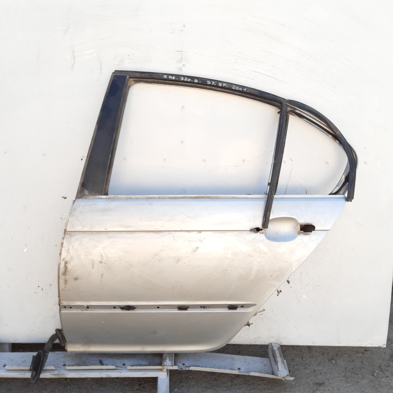 Usa / Portiera Stanga,spate,Gri BMW 3 (E46) 1998 - 2007