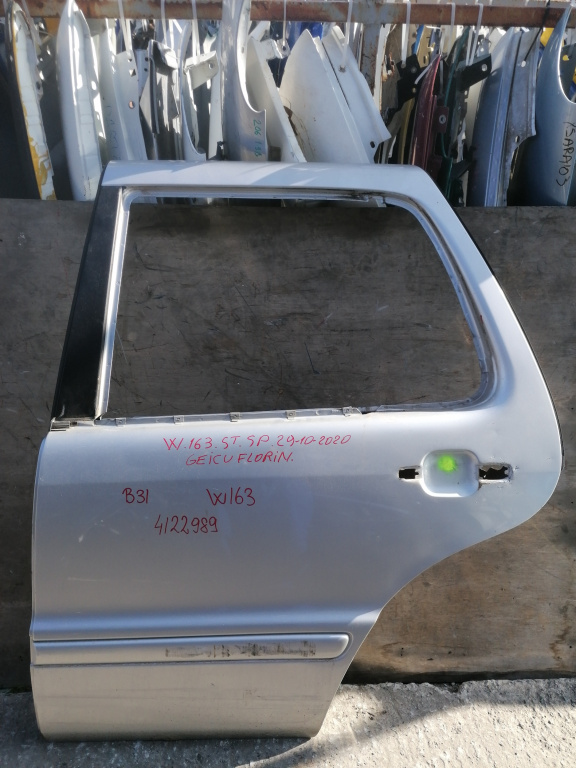 Usa / Portiera Stanga,spate,Gri Mercedes-Benz ML / M-CLASS (W163) 1997 - 2005