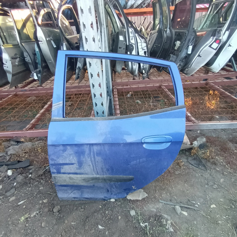 Usa / Portiera Stanga Spate Kia Picanto (Ba) 2004-2011 Albastru