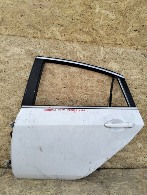 Usa / Portiera Stanga Spate Mazda 6 (Gh) 2007-2012 Alb