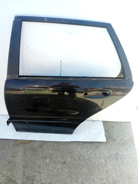 Usa / Portiera Stanga Spate Mercedes-Benz C-Class (W203) 2000-2007 Negru