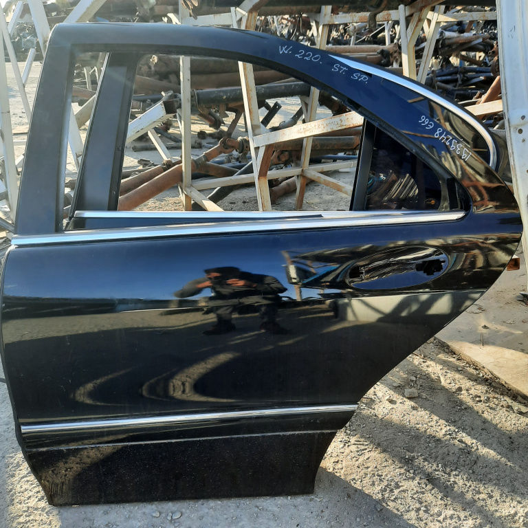 Usa / Portiera Stanga Spate Mercedes-Benz S-Class (W220) 1998-2005 Negru