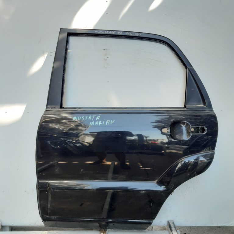 Usa / Portiera Stanga,spate,Negru Kia SPORTAGE (JE, KM) 2004 - 2010