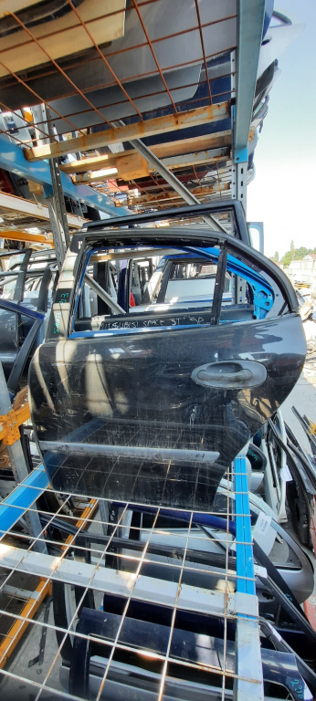 Usa / Portiera Stanga,spate,Negru Saab 9-3 (YS3F) 2003 - 2012