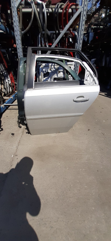 Usa / Portiera Stanga Spate Opel Vectra C 2002-2008 Alb Gri