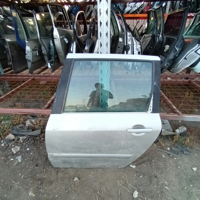 Usa / Portiera Stanga Spate Peugeot 307 2001-2008 Gri Break / Caravan / Station Wagon