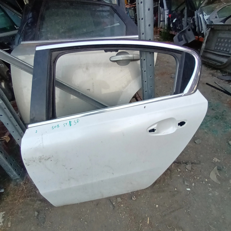Usa / Portiera Stanga Spate Peugeot 508 2010-2023 Alb