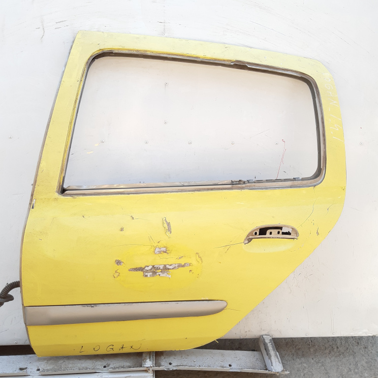 Usa / Portiera Stanga Spate Renault Clio 2 / Symbol 1 1998-2008 Galben