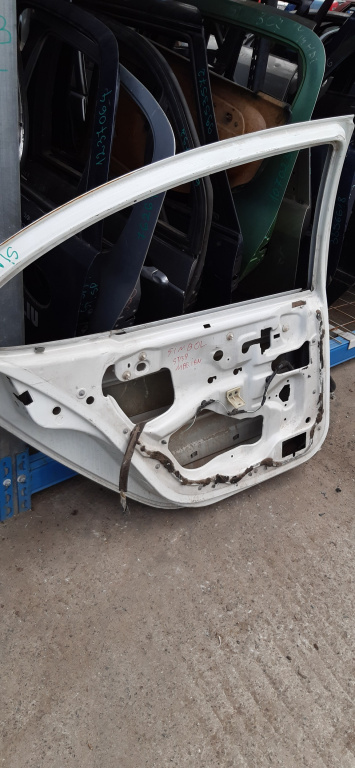 Usa / Portiera Stanga Spate Renault Clio 2 / Symbol 1 1998-2008 Alb