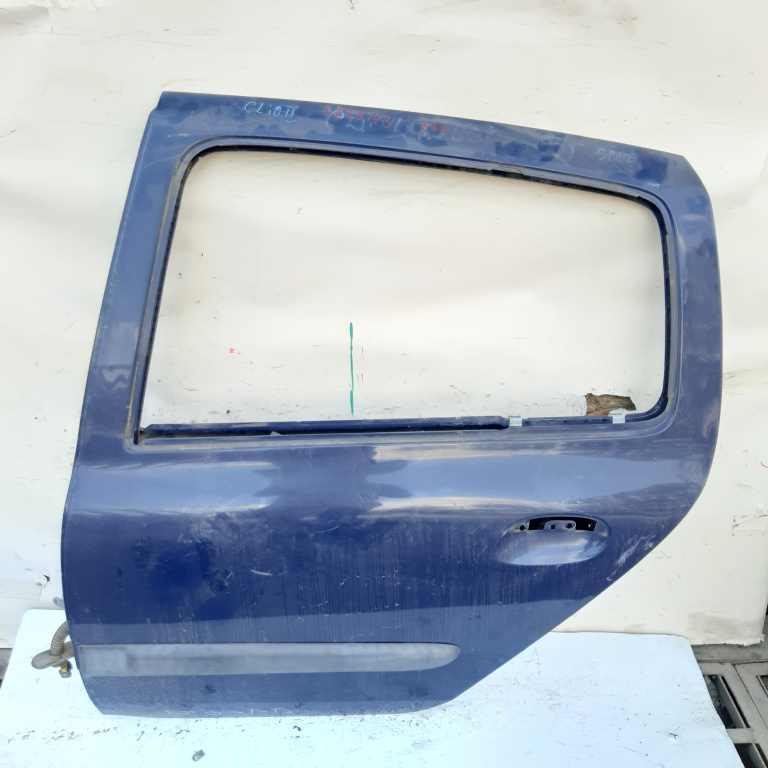 Usa / Portiera Stanga Spate Renault Clio 2 / Symbol 1 1998-2008 Albastru
