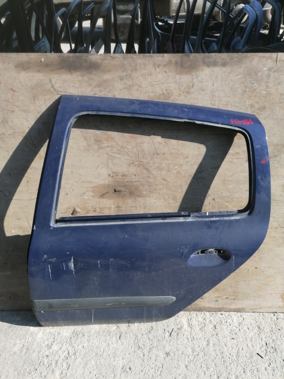 Usa / Portiera Stanga Spate Renault Clio 2 / Symbol 1 1998-2008 Albastru