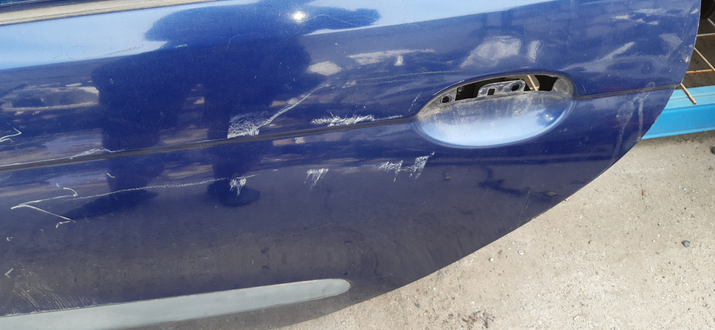 Usa / Portiera Stanga Spate Renault Grand Scenic 2 2004-2022 Albastru Violet