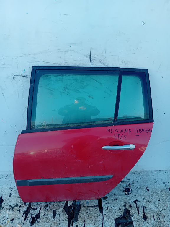 Usa / Portiera Stanga Spate Renault Megane 2 2002-2010 Rosu
