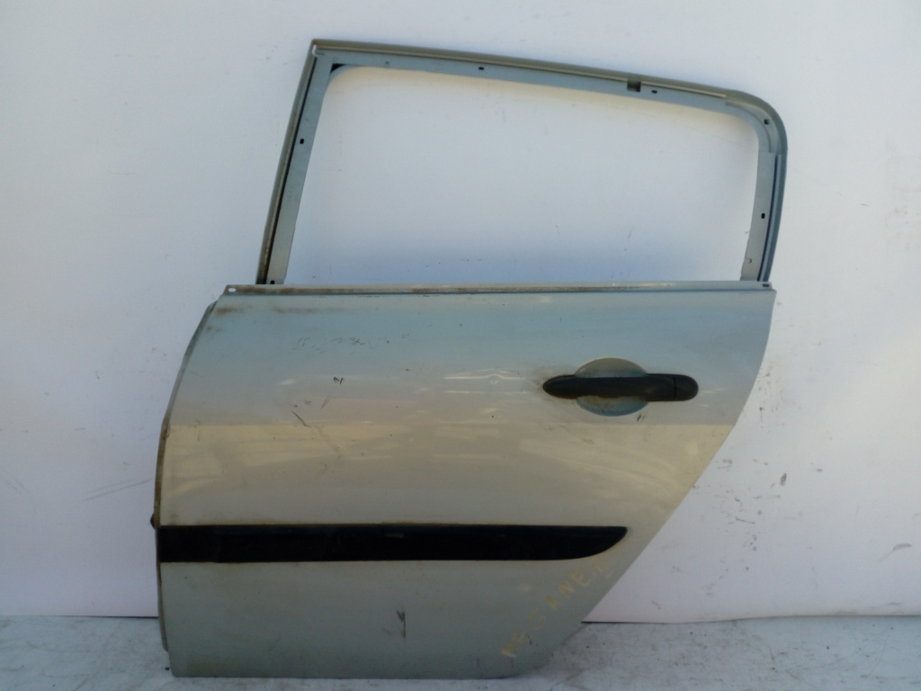 Usa / Portiera Stanga Spate Renault Megane 2 2002-2010 Alb Gri Hatchback 5 Portiere