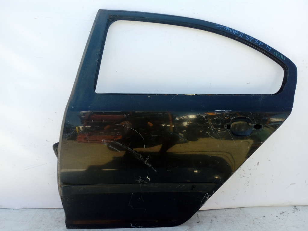 Usa / Portiera Stanga Spate Skoda Octavia 2 (1Z) 2004-2013 Negru
