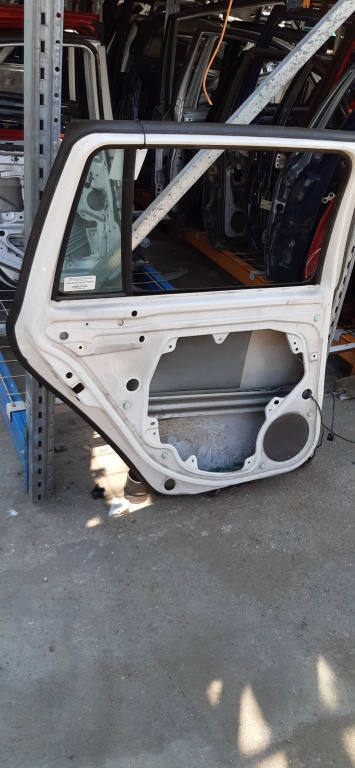 Usa / Portiera Stanga Spate Skoda Octavia 2 (1Z) 2004-2013 Alb