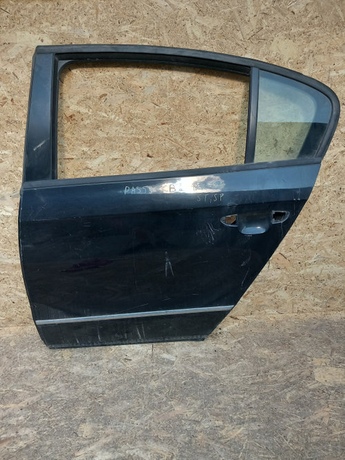 Usa / Portiera Stanga Spate Vw Passat B6 2005-2010 Negru
