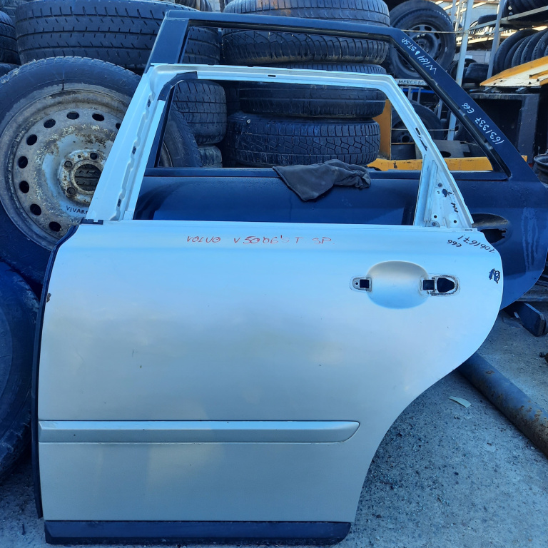 Usa / Portiera Volvo V50 (Mw) 2004-2012 Gri Spate Stanga