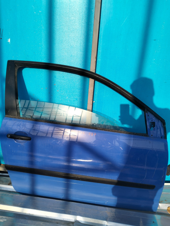 Usa / Portiera Vw Polo (9N, 9N3) 2002-2010 Albastru Fata Dreapta Hatchback 3 Portiere
