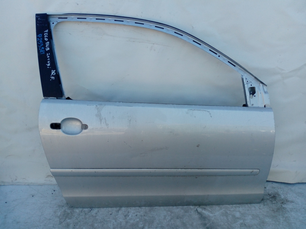 Usa / Portiera Vw Polo (9N, 9N3) 2002-2010 Gri Fata Dreapta