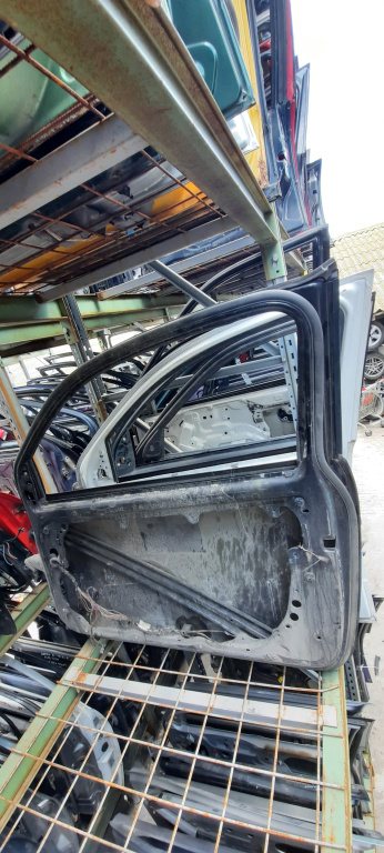 Usa / Portiera Vw Polo (9N, 9N3) 2002-2010 Negru Fata Dreapta